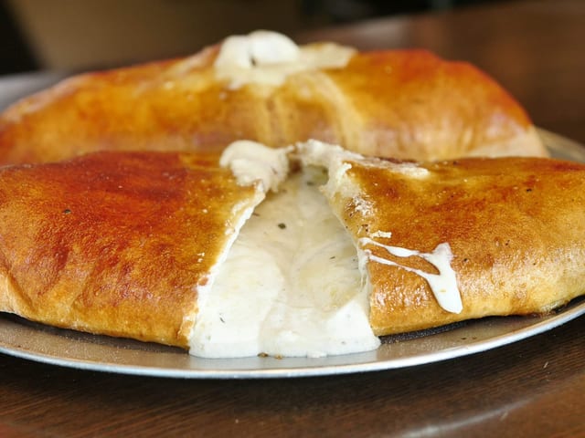 Cheese Calzone.