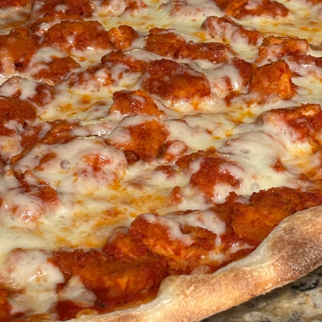 Chicken Parm Pizza.